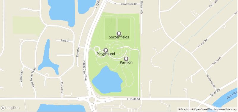 Map of Founders Park