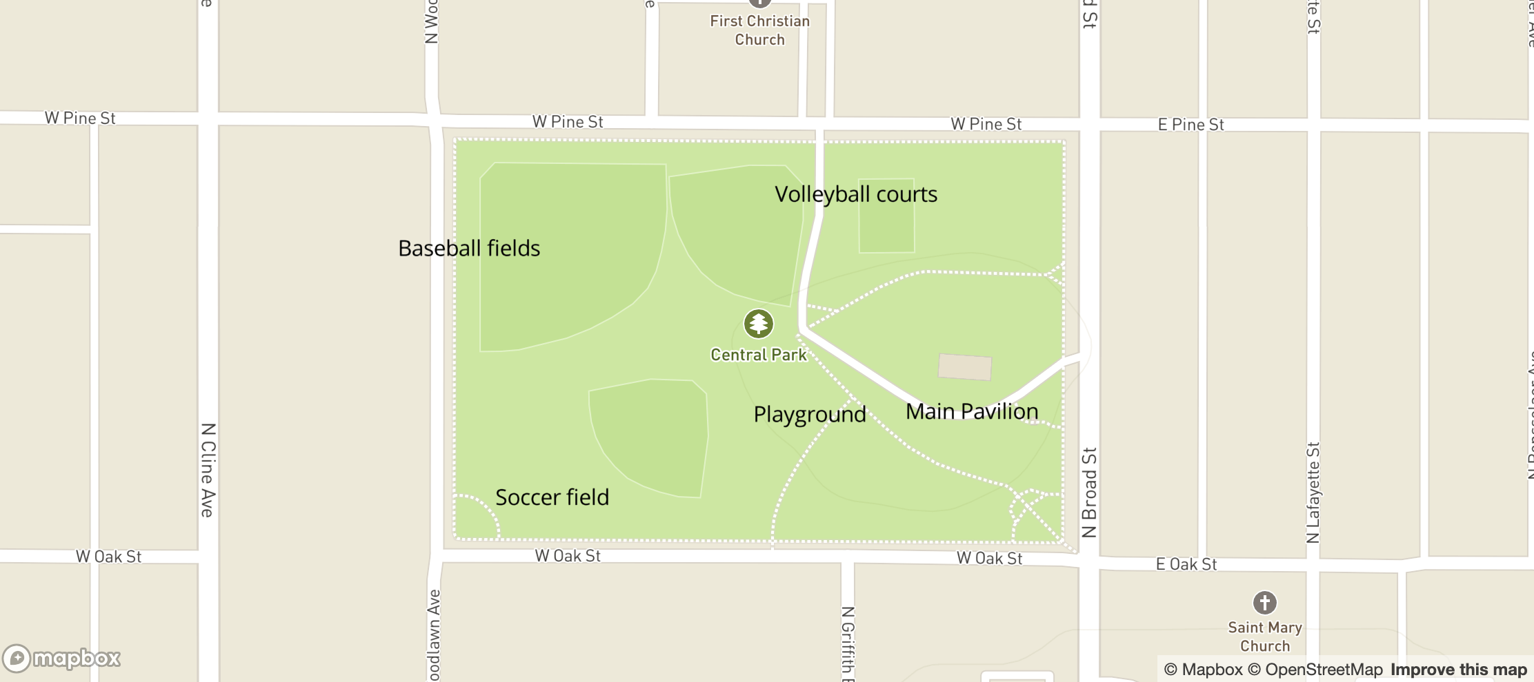 Map of Central Park